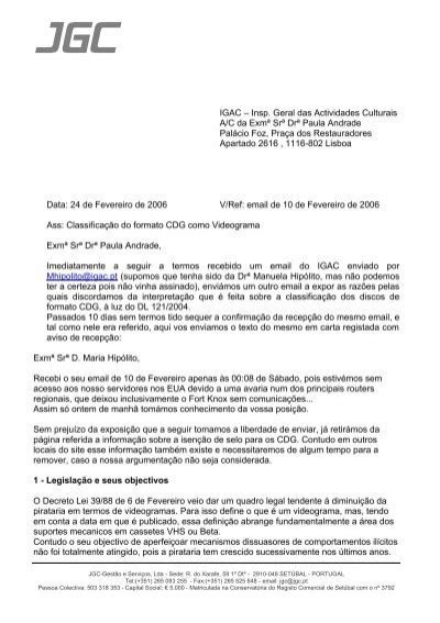 Modelos oficiais de carta registada e de aviso de recepção para .